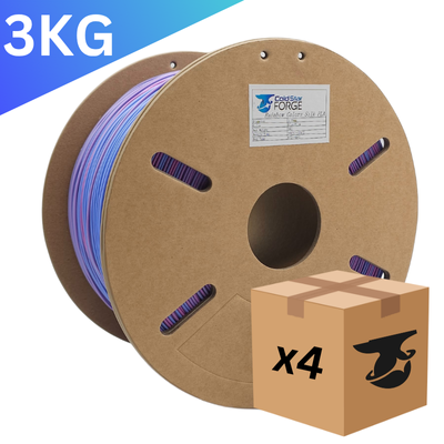 Bulk x4 | Sweet Dreams | Blue, Pink Rainbow PLA – 3KG 1.75mm – Cold Star Forge Filament