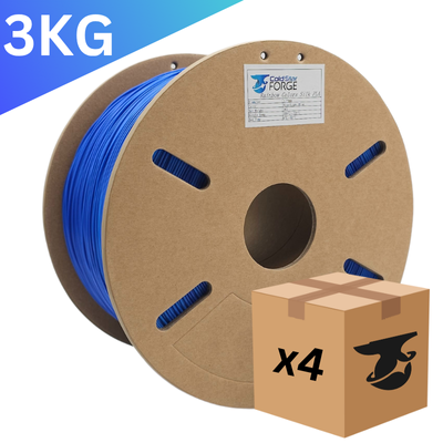 Bulk x4 | Fresh Water | Blue, Light Blue Rainbow PLA – 3KG 1.75mm – Cold Star Forge Filament