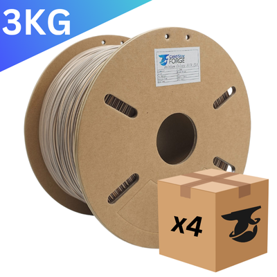 Bulk x4 | Sandstone Cliffs | Brown, Beige Rainbow PLA – 3KG 1.75mm – Cold Star Forge Filament
