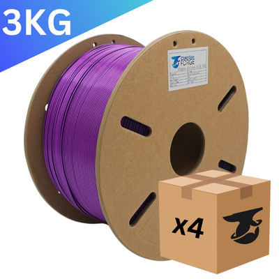 Bulk x4 | The Void Between Stars | Blue, Purple, Black Tri-Extrusion PLA – 3KG 1.75mm – Cold Star Forge Filament