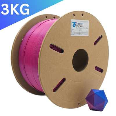 Blue, Pink Dual-Extrusion PLA – 3KG 1.75mm – Cold Star Forge Filament