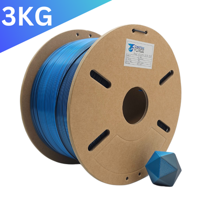 Blue, Black Dual-Extrusion PLA – 3KG 1.75mm – Cold Star Forge Filament